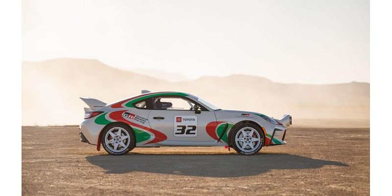 Photos: Toyota's 300 HP rally legacy concept car stuns Las Vegas crowd