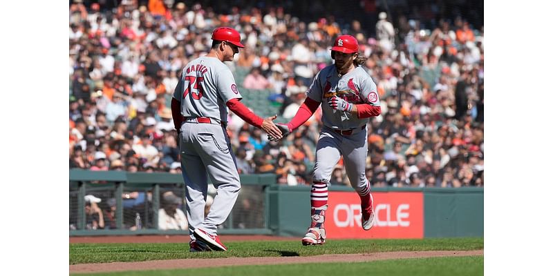 Brendan Donovan homers, hits RBI single as Cardinals beat Giants 6