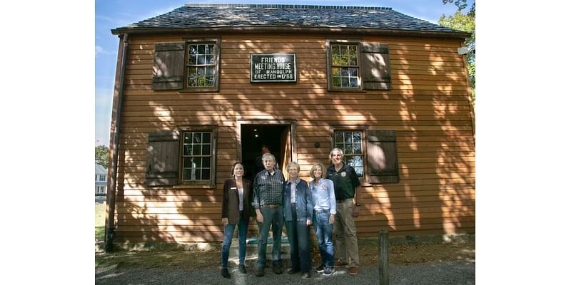 Historic Plaque Unveiled at Randolph's Oldest Meeting House