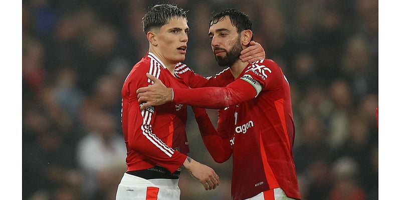 Roy Keane tells Alejandro Garnacho to celebrate scoring for Man United 'or get a job somewhere else' after star's muted reaction to Leicester wonder goal