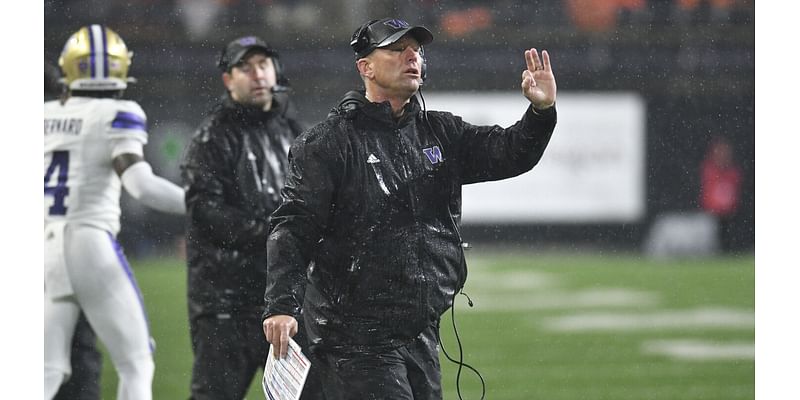 No. 4 Washington seeks perfection facing Washington State in final Apple Cup as Pac-12 foes