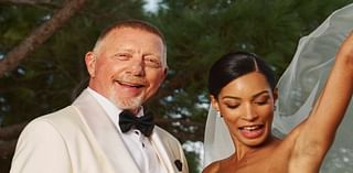 Boris Becker's found his love match: First photos show tennis star tie the knot for the third time in a stunning Portofino wedding