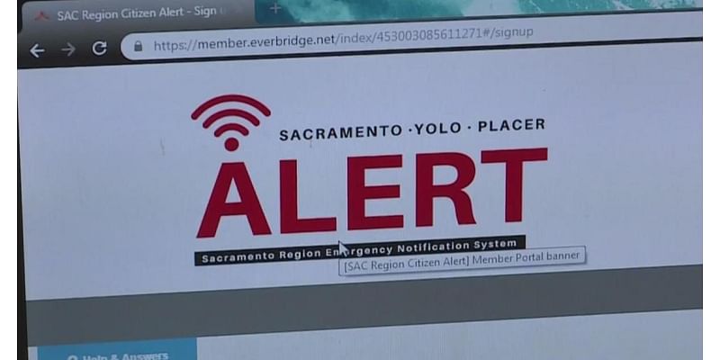 Sacramento County to test emergency alert system Thursday. Here's how to opt in.