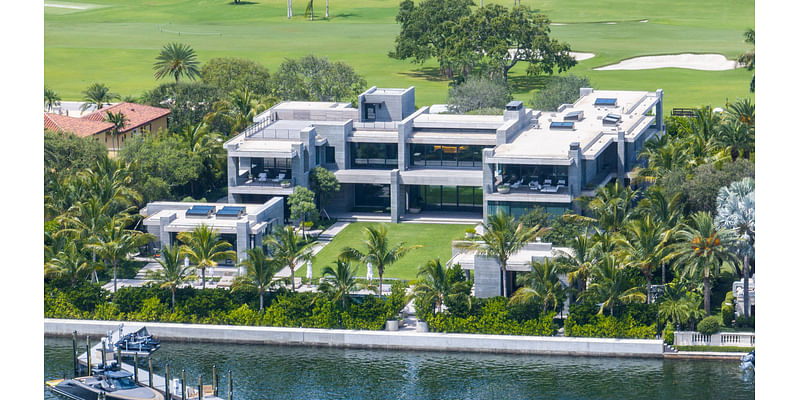 Tom Brady's $17m mega-mansion NFL legend was 'unsatisfied' with finally complete as incredible drone snaps show off home