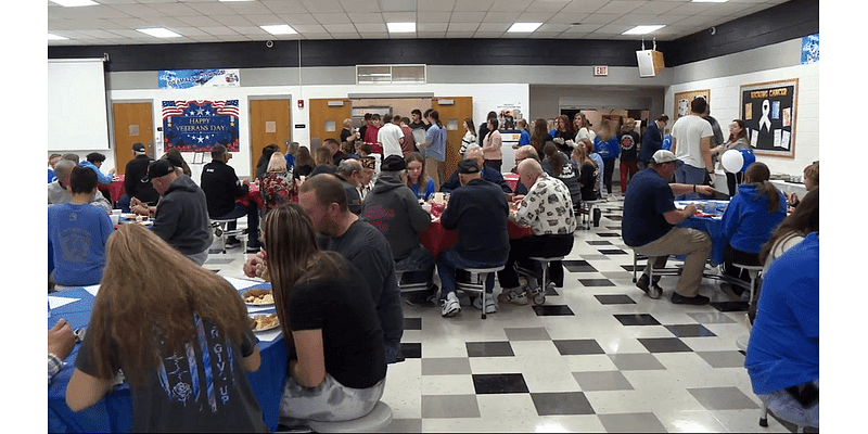 Blacklick Valley hosts annual Veterans Day appreciation event; donation presented to VCI