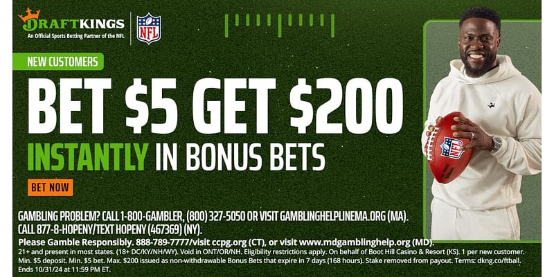 DraftKings Sportsbook promo: Bet $5, Get $200 in bonus bets