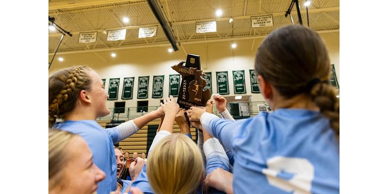 Four Muskegon-area volleyball programs celebrate district championships