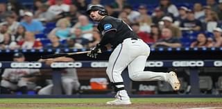 Jake Burger, dent Braves’ playoff chances, help Marlins to 4