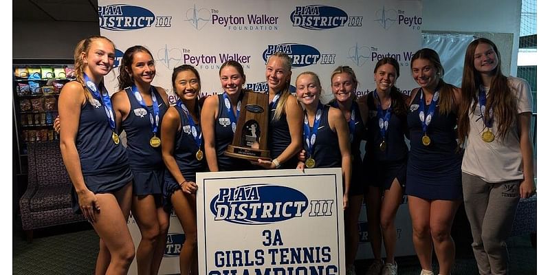 Manheim Township wins District 3 Class 3A girls tennis team title; Lancaster Country Day 2nd in 2A