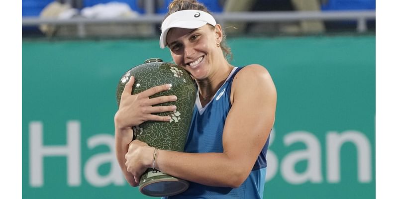 Haddad Maia beats top-seeded Kasatkina to win Korea Open