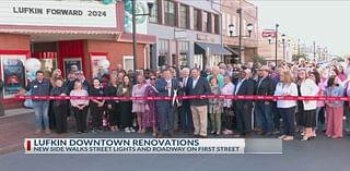 Lufkin celebrates new downtown renovations