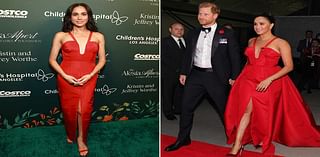 Meghan Markle Recycles Her 2021 Red Carolina Herrera Gown for Surprise Appearance at Children’s Hospital L.A. Gala