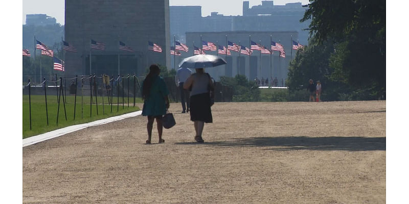 DMV braces for scorching heat Wednesday; heat index to reach 105F