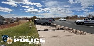 Police pursuit leads to crash in Thornton, 2 hurt