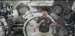 'Never gets old': NASA astronaut speaks from ISS