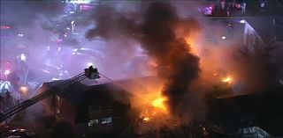 16 units destroyed in Pine Hill, NJ fire; 5 cops and 1 firefighter injured