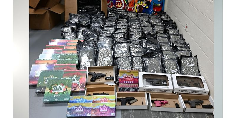 Pennsylvania men found with nearly 200 lbs of marijuana, guns & cash; DA