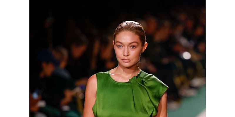 Victoria Beckham pays homage to Keira Knightley’s green Atonement dress at Paris Fashion Week