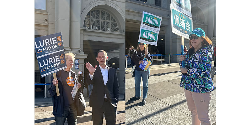 Election extra! Pols and surrogates at Saturday Ferry Building market