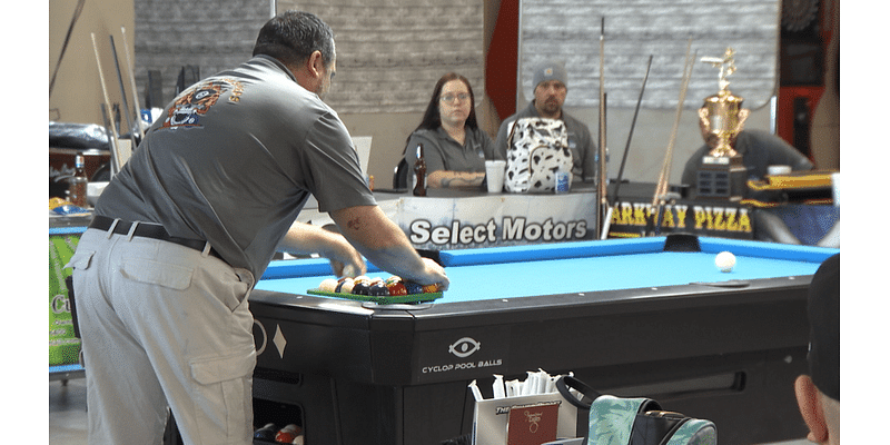 Pool players battle to benefit local children