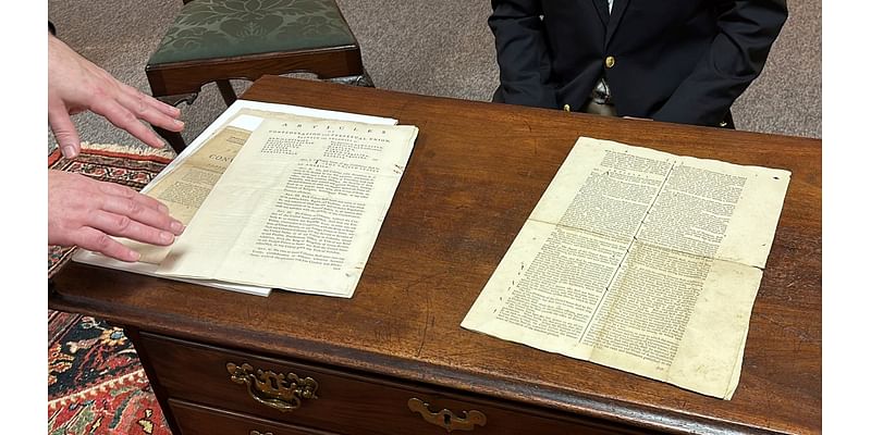 Rare copy of the US Constitution fetches $9 million at auction