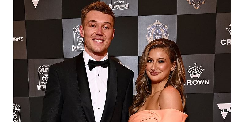 How Brownlow Medal winner Patrick Cripps' wife made a hilarious joke at his expense just before he took out the AFL's biggest individual honour