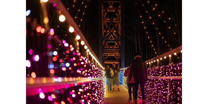 Lights in the Sky returns to Boyne’s SkyBridge with bigger, dazzling winter display