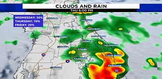 Gulf system is expected to ramp up rain chances across Central Florida