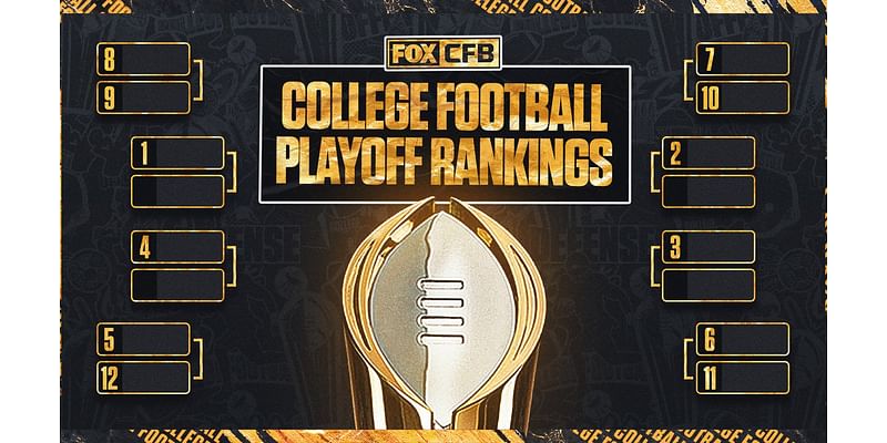 College Football Playoff Rankings: Oregon, Ohio State on top; Alabama enters top 10