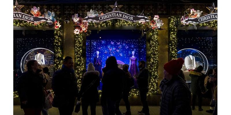 Saks Fifth Avenue's holiday light display in Manhattan changing up this season