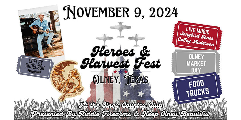 Inaugural Hereos & Harvest Fest in Olney this weekend