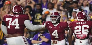 Jalen Milroe runs wild as No. 11 Alabama thrashes No. 14 LSU 42-13