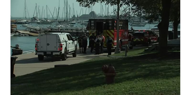 Crews searching for boater who went missing in Lake Michigan at DuSable Harbor