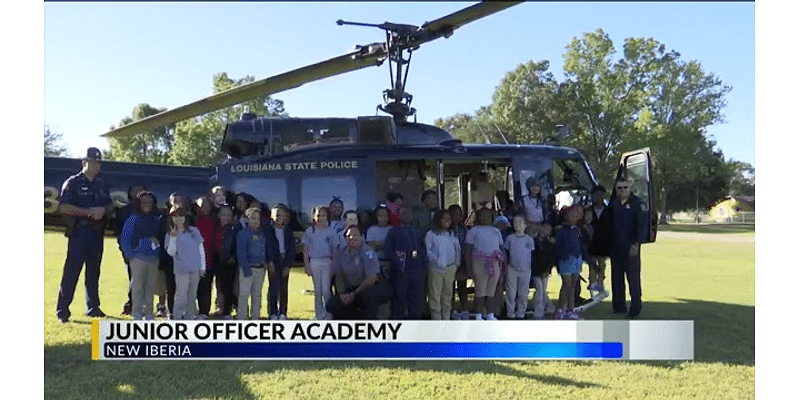 Junior Officer Program in New Iberia to help develop relationships with police, youth