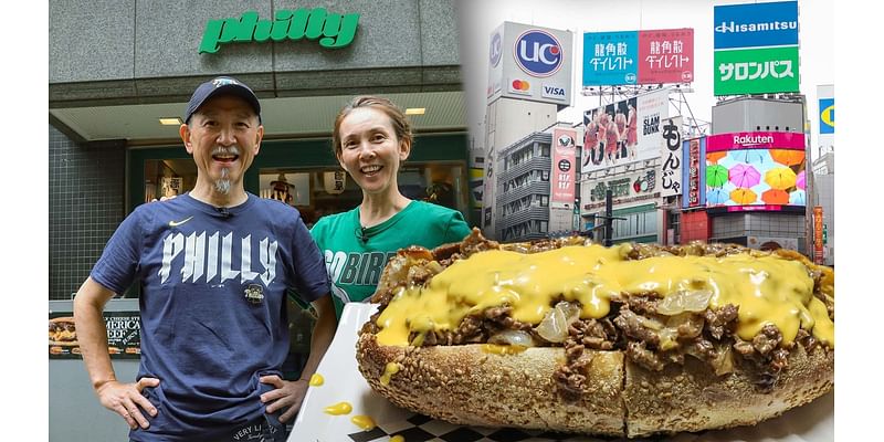 themed bar in Tokyo, Japan, serves brotherly love cheesesteaks