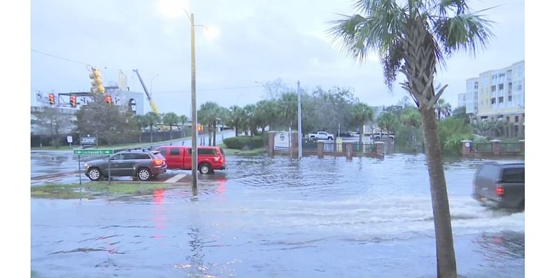 Coastal flooding impacts Charleston and Colleton roadways