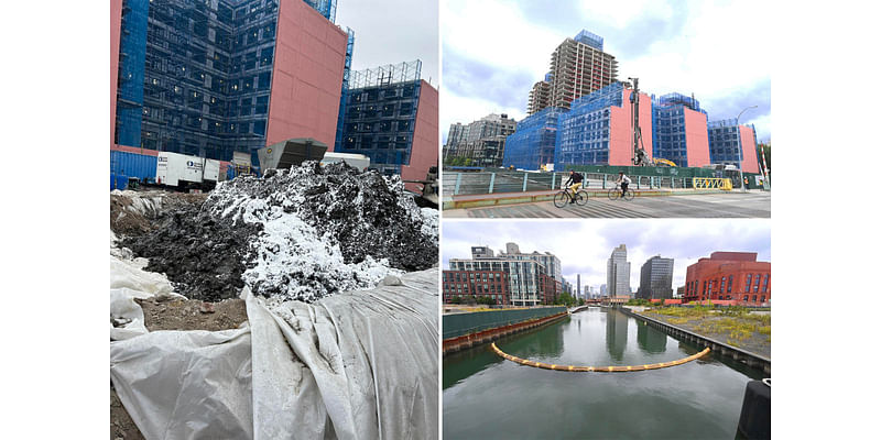 Toxic blob left at Brooklyn construction site for days, enraging Gowanus residents: ‘Stinking sh-tberg’