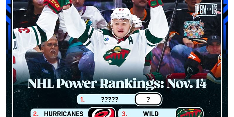 NHL Power Rankings: Wild Rise Behind Kirill Kaprizov; Penguins and Predators Drop