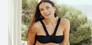 Demi Moore, 62, shocks fans as her chest spills out of her low-cut swimsuit during Landman debut