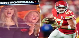 Taylor Swift’s mom, Andrea, perfectly honors both her daughter and Travis Kelce with Chiefs game jacket