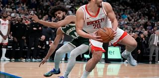 Bucks win 101-100 on Lillard's late basket to snap Rockets' 5-game win streak