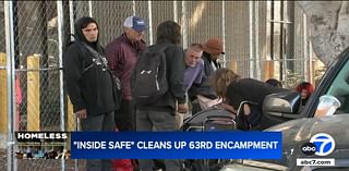 LA's Inside Safe program cleans up Koreatown homeless encampment