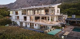 Inside the small luxury Cape Town hotel at the foot of Table Mountain with HUGE views - so dramatic they're worthy of an Oscar