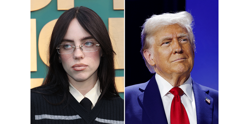 Billie Eilish pauses Nashville concert to eviscerate ‘predator’ Donald Trump