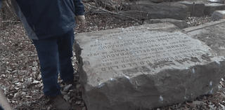 Lost headstones recovered in Forty Fort after 1972 Agnes Flood