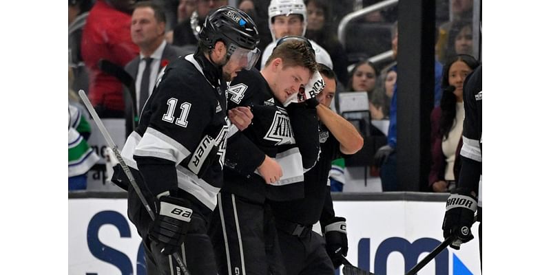 Kings fall to Canucks at home for the first time this season