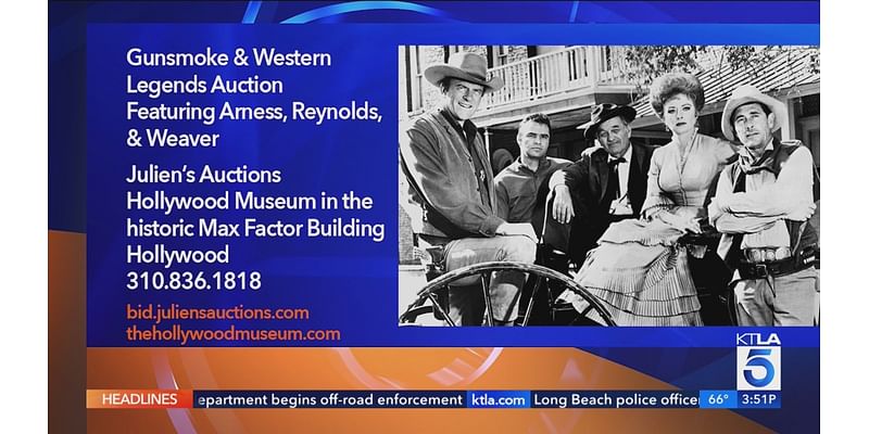 Gunsmoke & Western Legends Auction