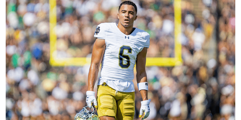 Newsstand: Notre Dame wide receiver Jordan Faison earns Bulsworth Trophy nomination