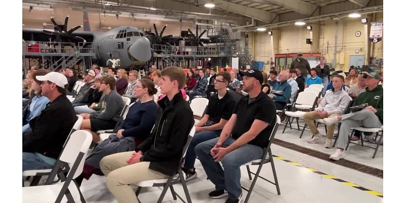 Service Academy Night held at Peoria 182nd airlift