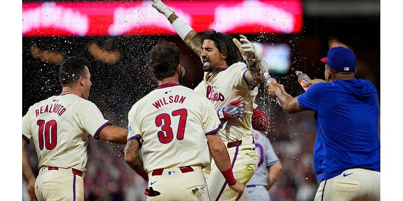 Rob McElhenney endures emotional rollercoaster as Phillies beat Mets in sensational MLB playoff game